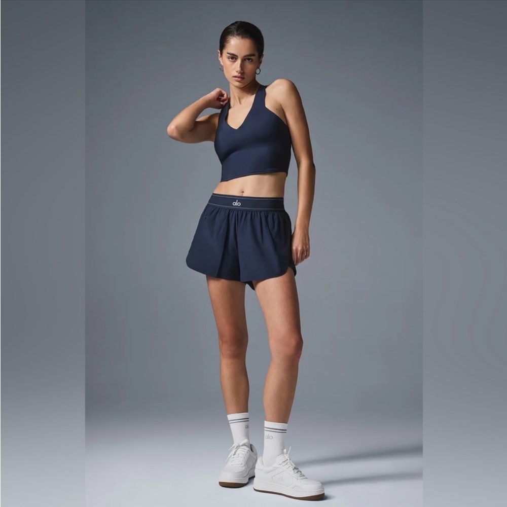 Alo Match Point Short in Navy